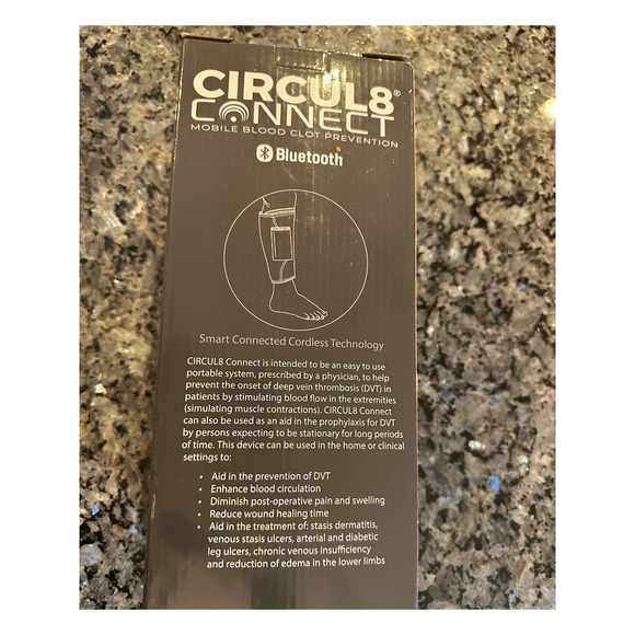 Circul8 Mobile Blood Clot Prevention Compression Device Bluetooth App Enabled - Picture 4 of 6